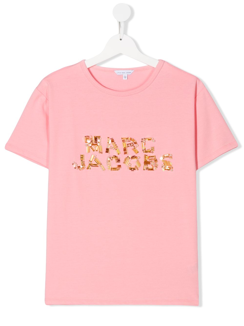 фото Little marc jacobs футболка с логотипом из бисера