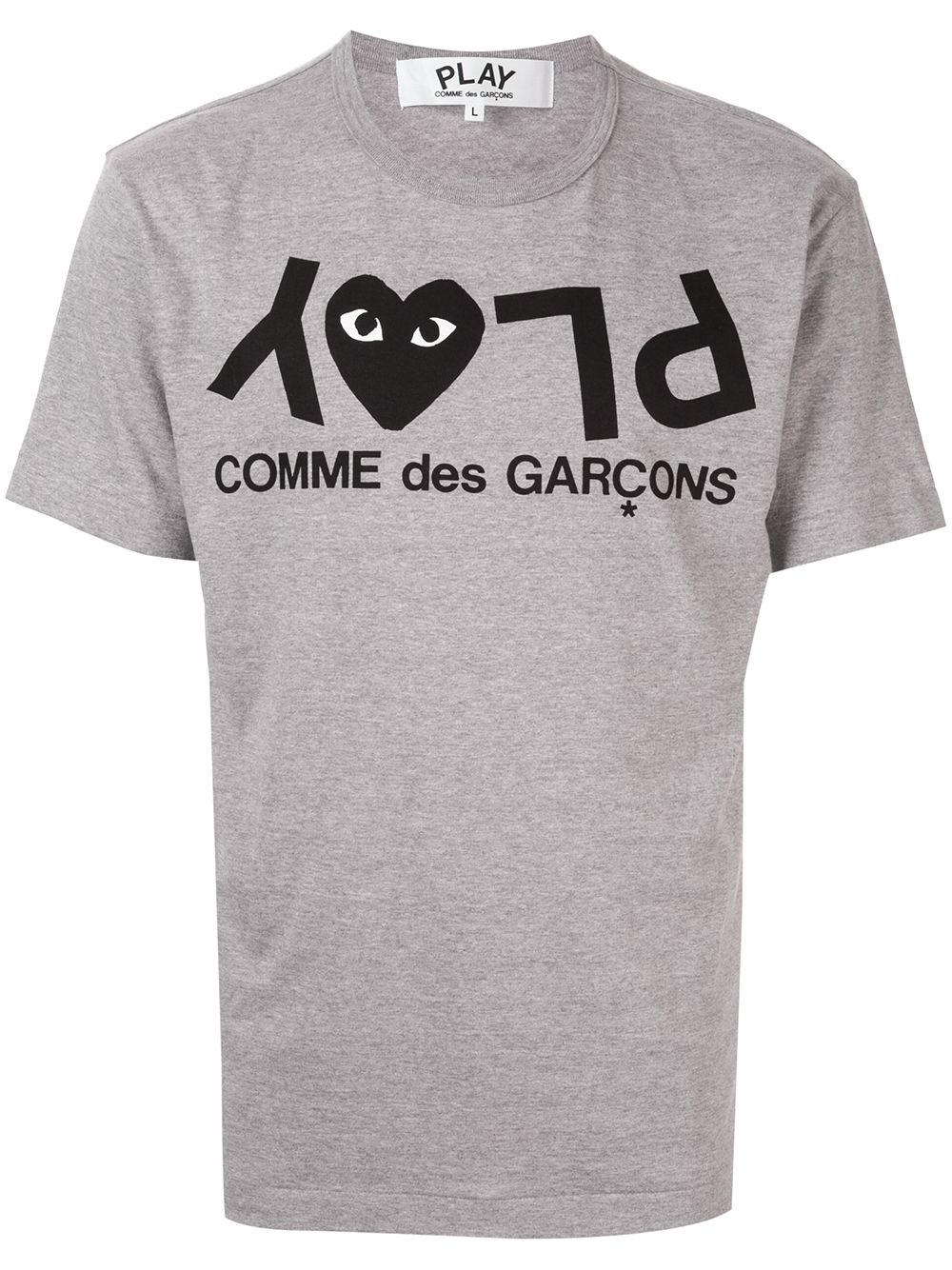 фото Comme des garçons play футболка с логотипом