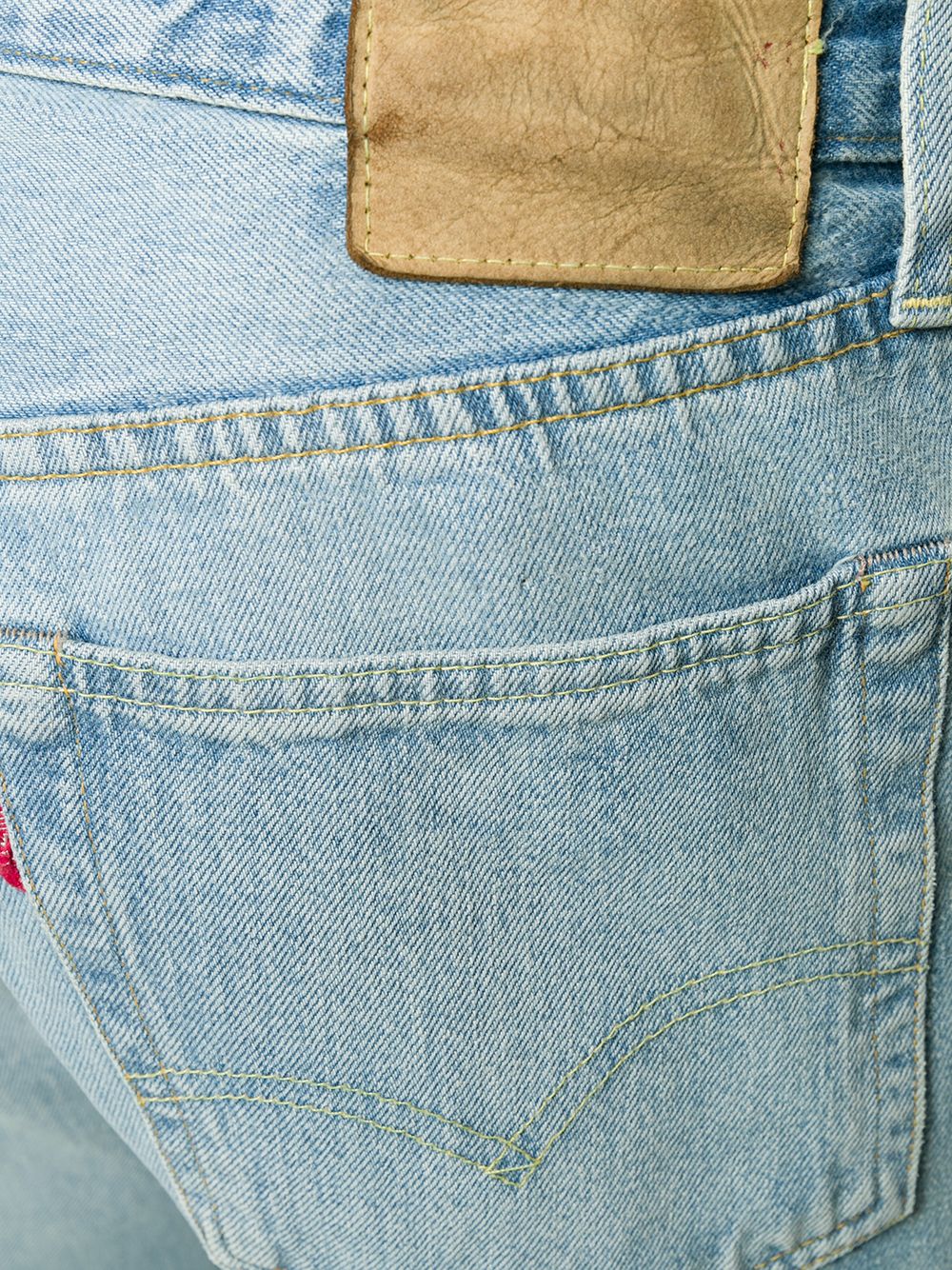 фото Levi's vintage clothing прямые джинсы с завышенной талией