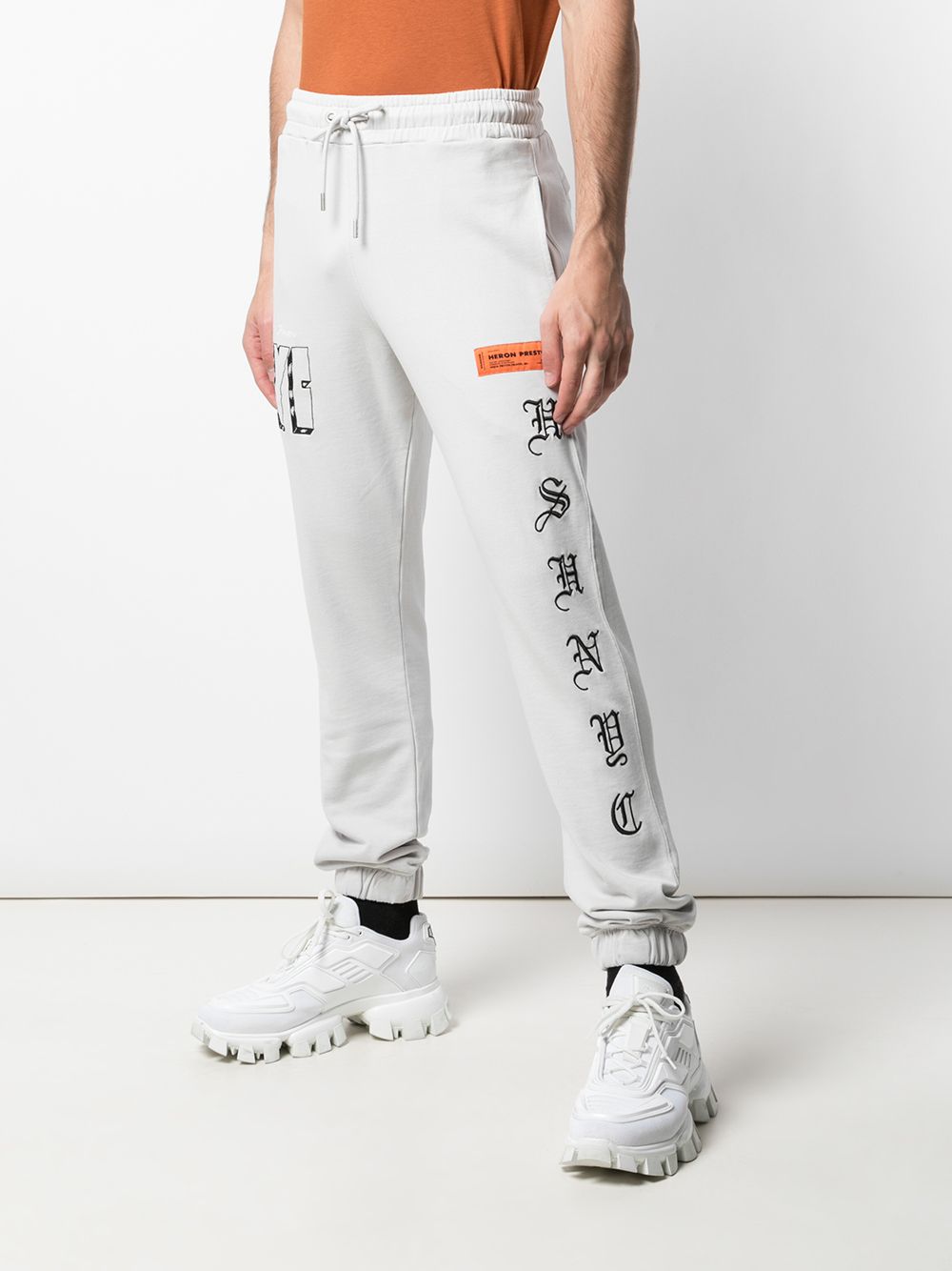 фото Heron preston спортивные брюки с вышивкой