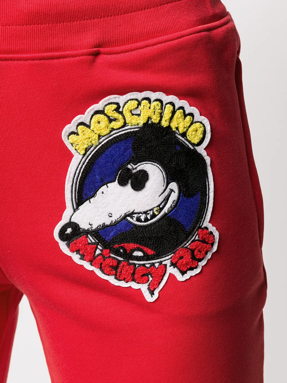 фото Moschino спортивные брюки mickey rat