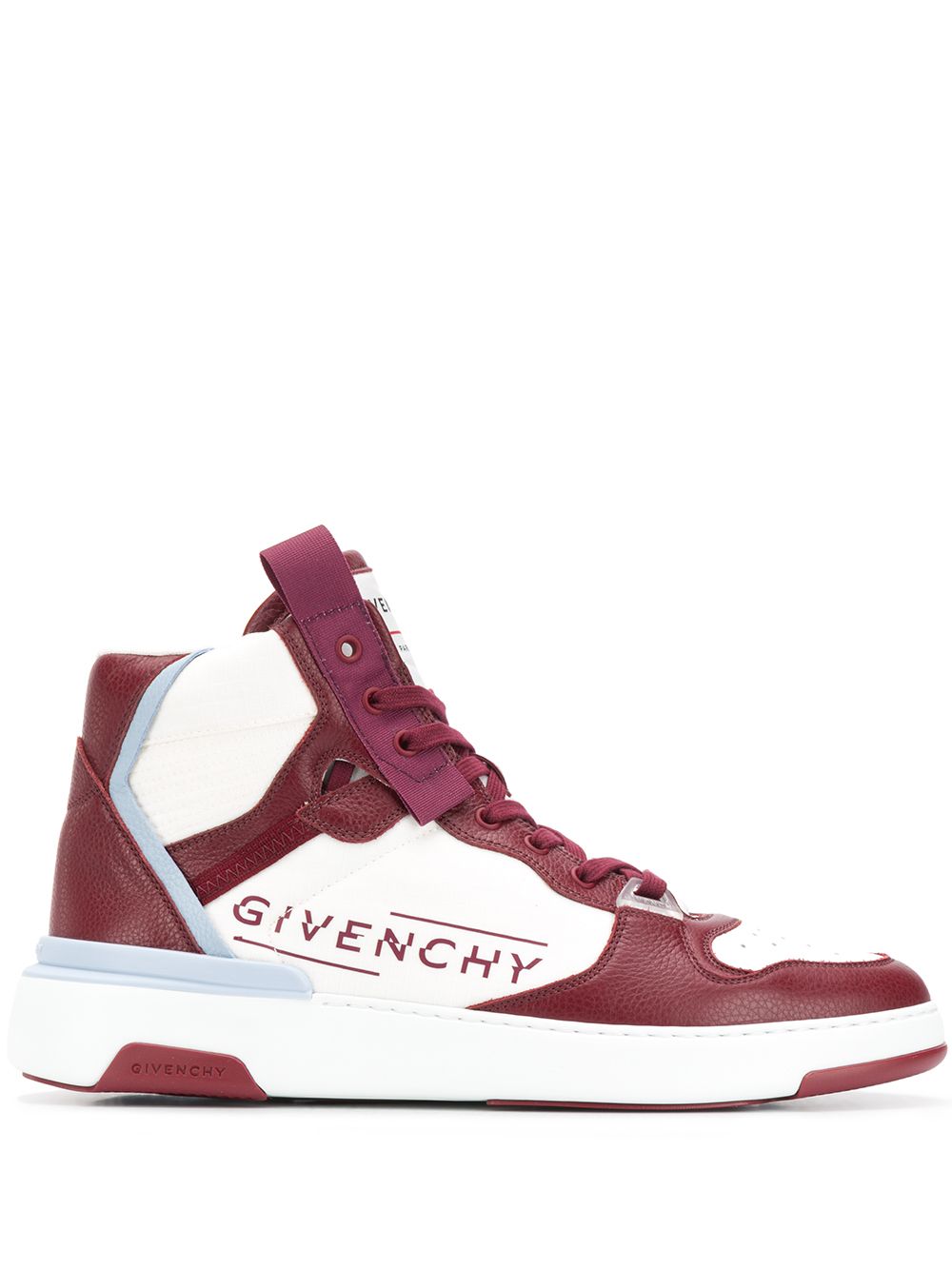 фото Givenchy высокие кроссовки wing