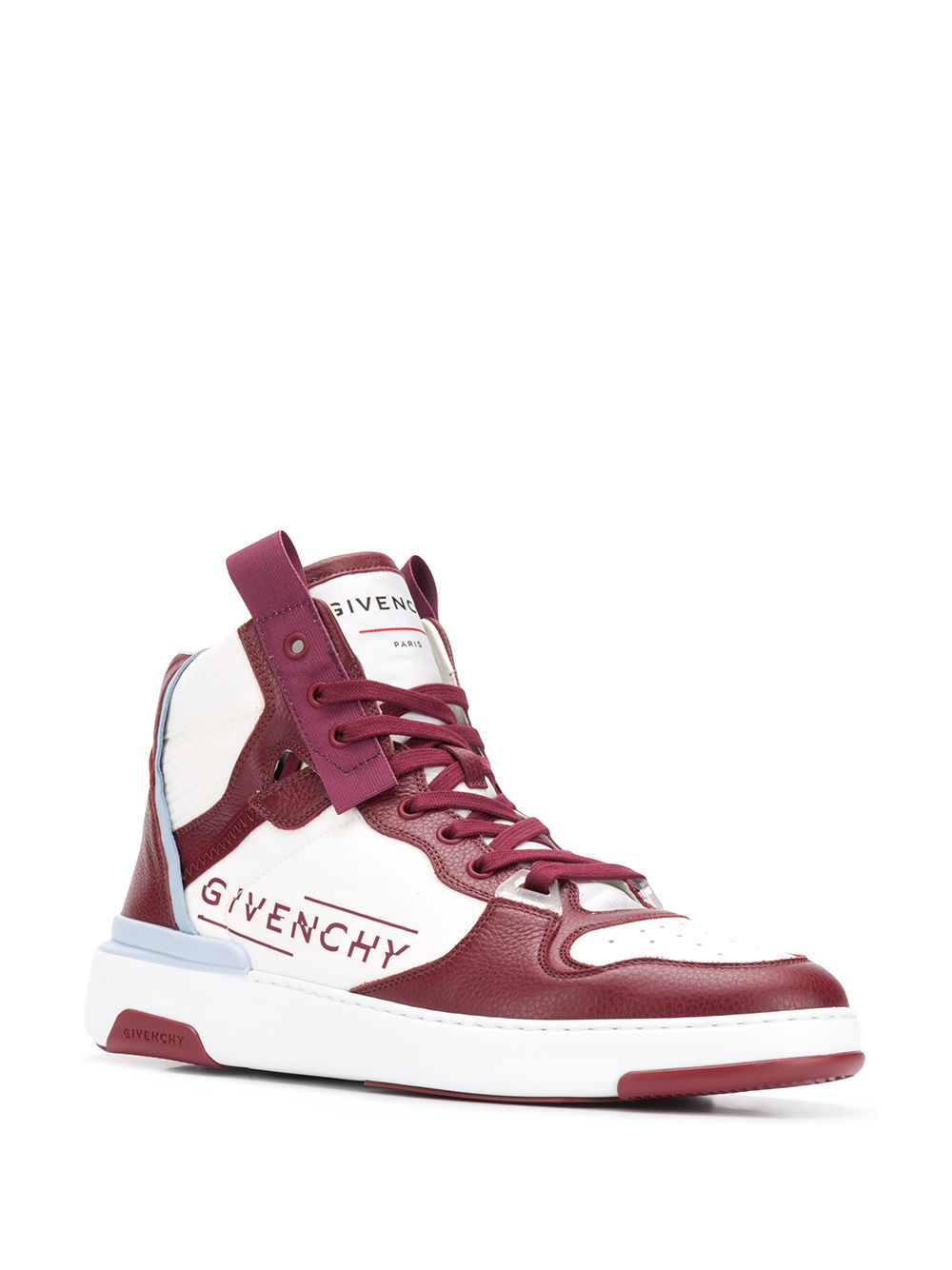 фото Givenchy высокие кроссовки wing