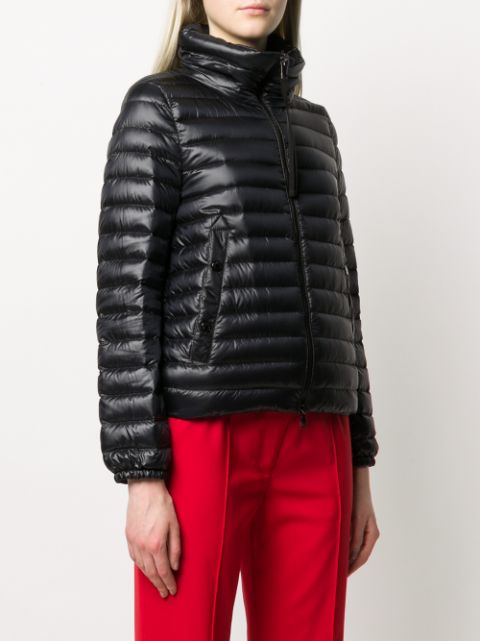 Black Moncler Short Puffer Jacket For Women | Farfetch.com