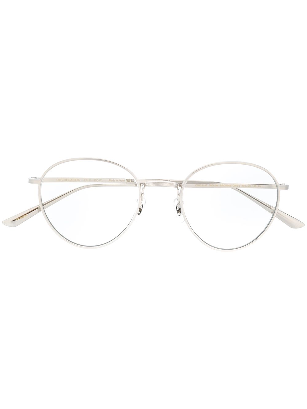 фото Oliver peoples очки в круглой оправе