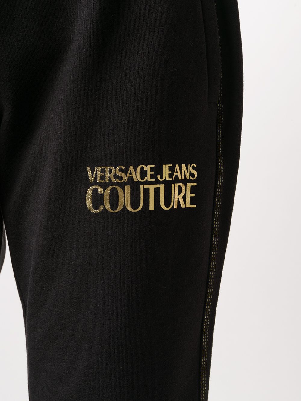 фото Versace jeans couture спортивные брюки с логотипом