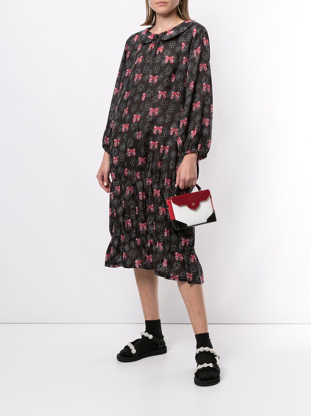 фото Comme des garçons girl платье с узором