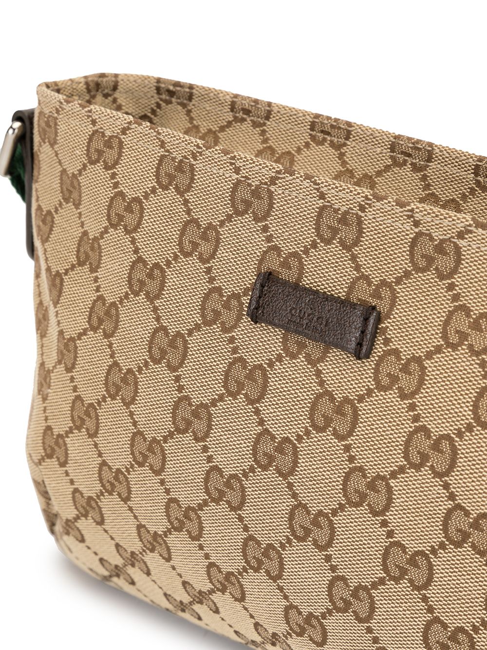 фото Gucci pre-owned сумка на плечо shelly line с узором gg supreme