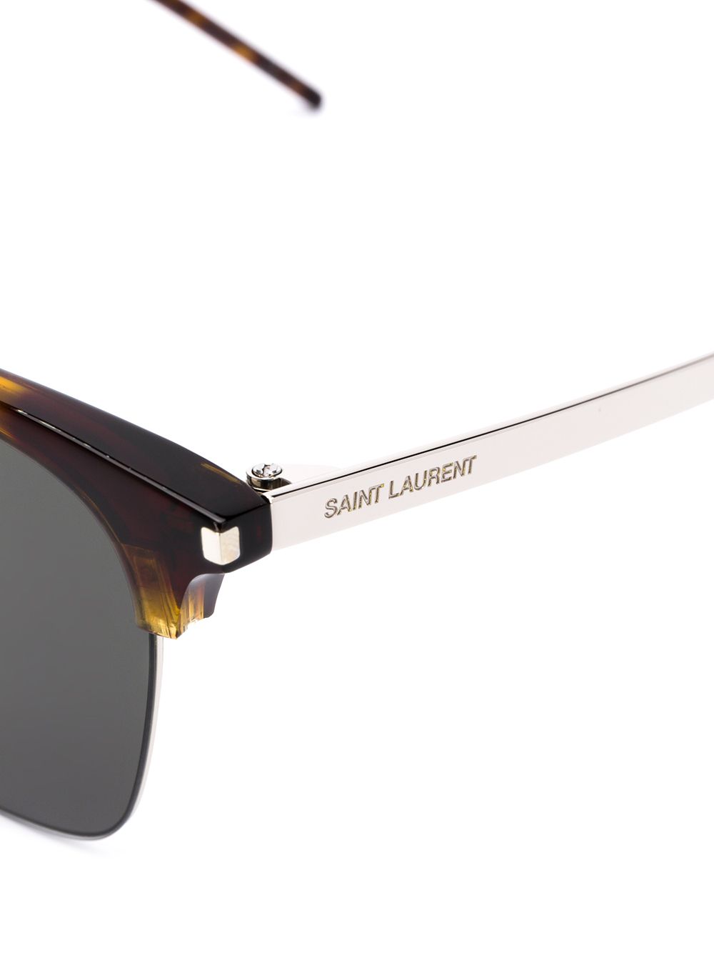 фото Saint laurent eyewear солнцезащитные очки черепаховой расцветки