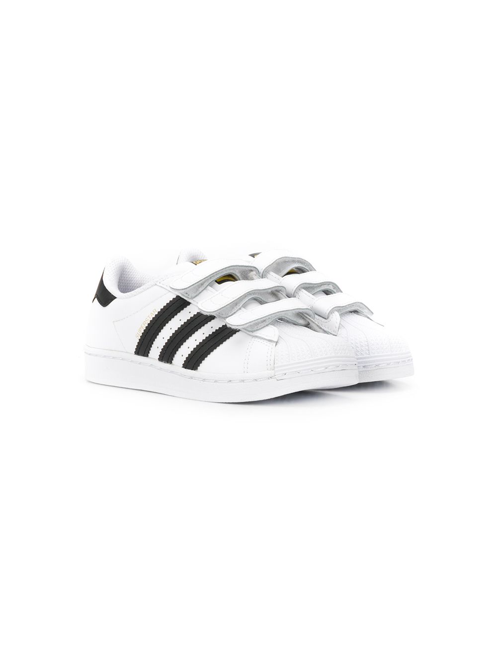 фото Adidas kids кроссовки superstar на липучках