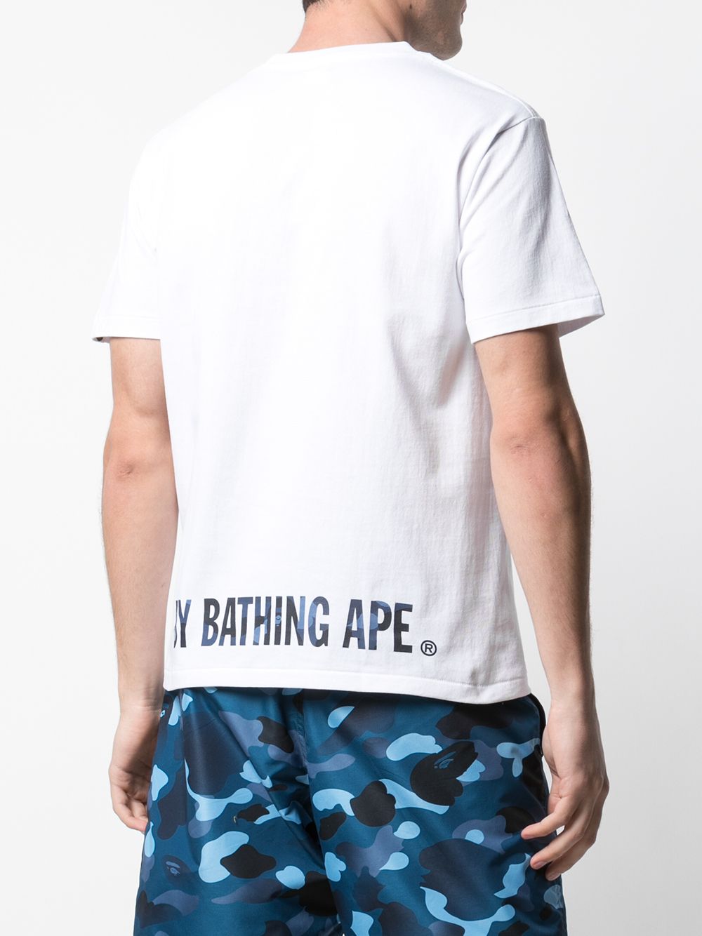 фото Bape футболка с графичным принтом