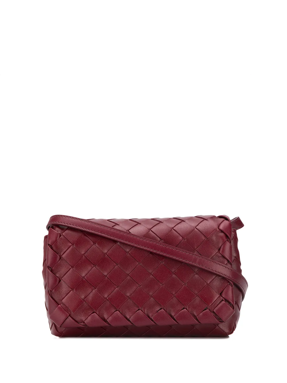 фото Bottega veneta клатч с плетением intrecciato