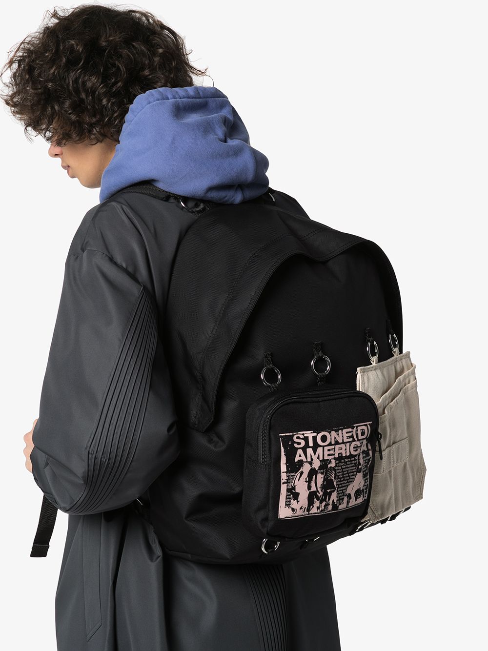 фото Raf simons рюкзак padded double'r из коллаборации с eastpak