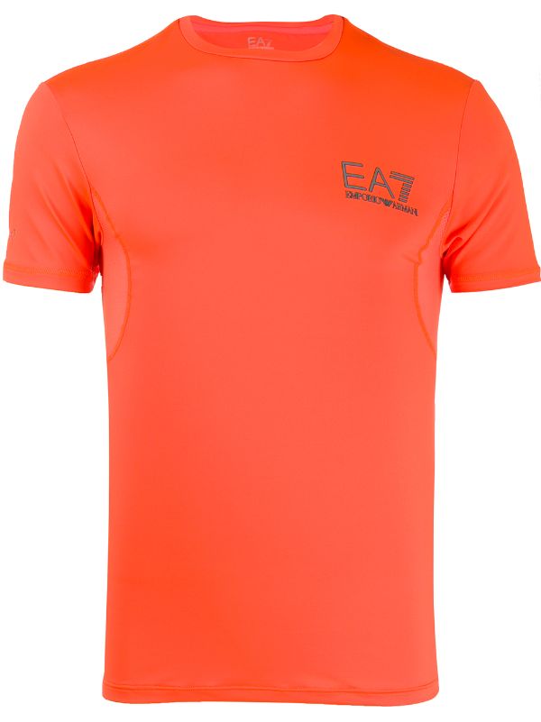 orange armani t shirt