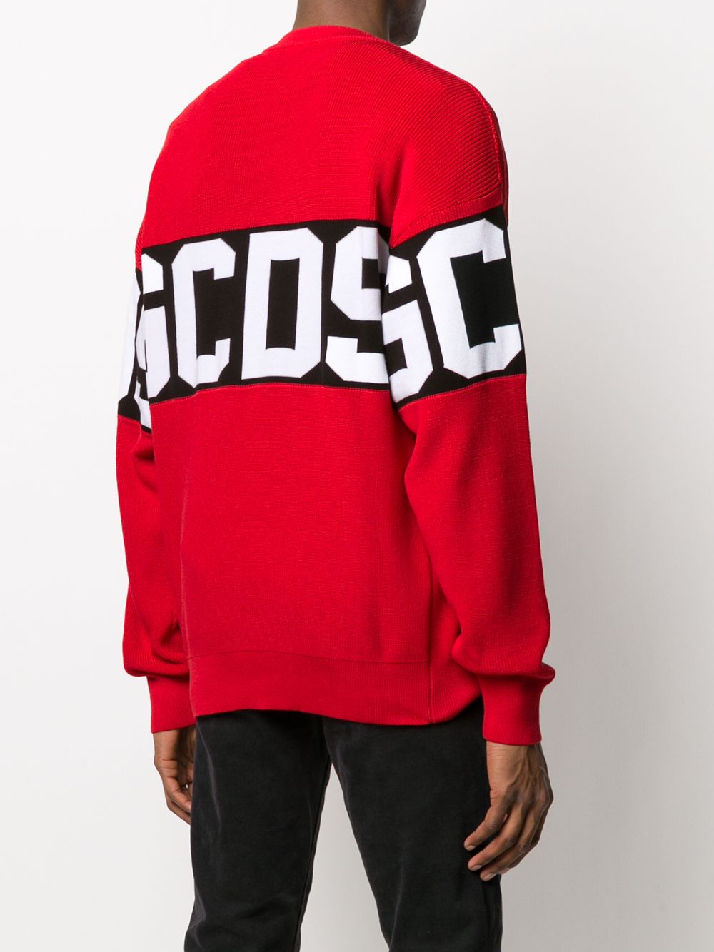 фото Gcds свитер с длинными рукавами и логотипом