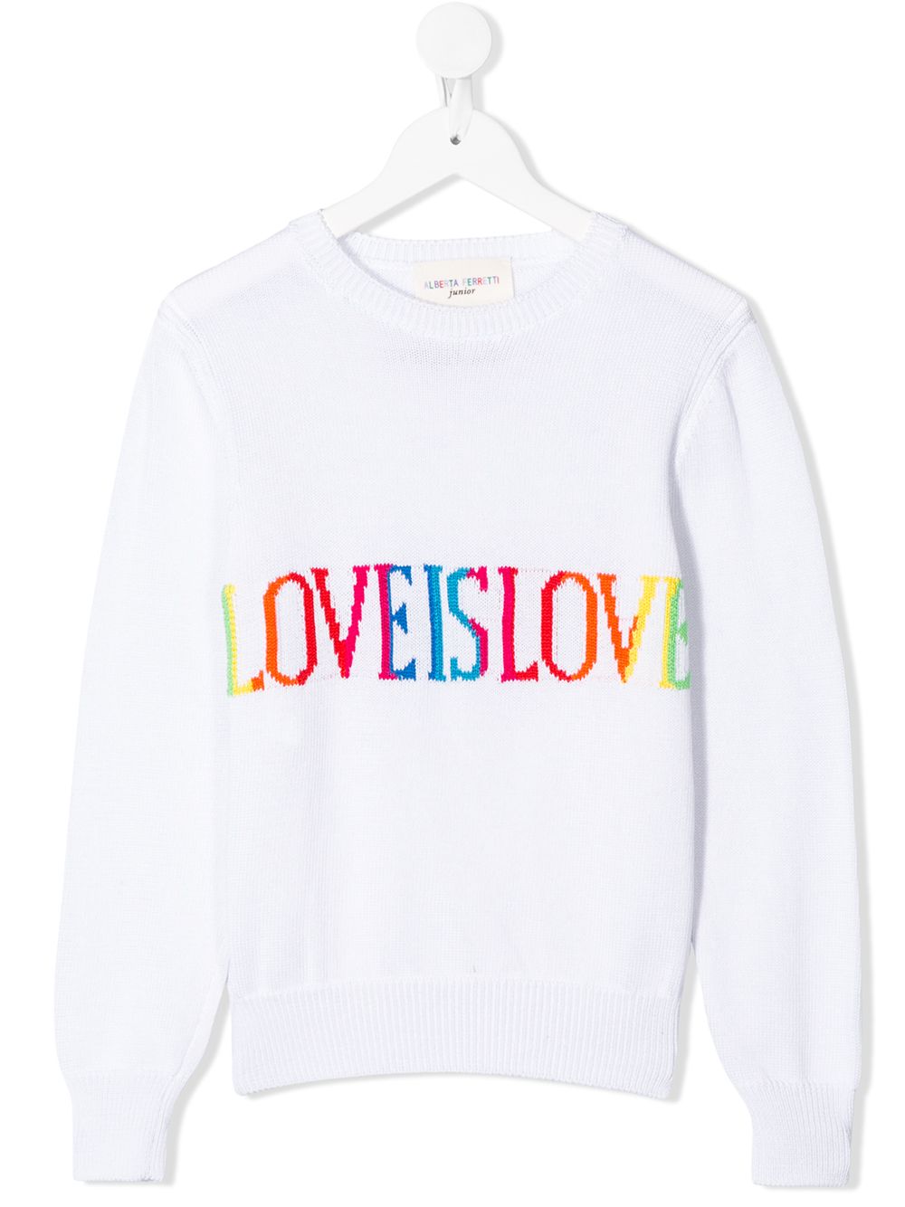 фото Alberta ferretti kids джемпер love is love