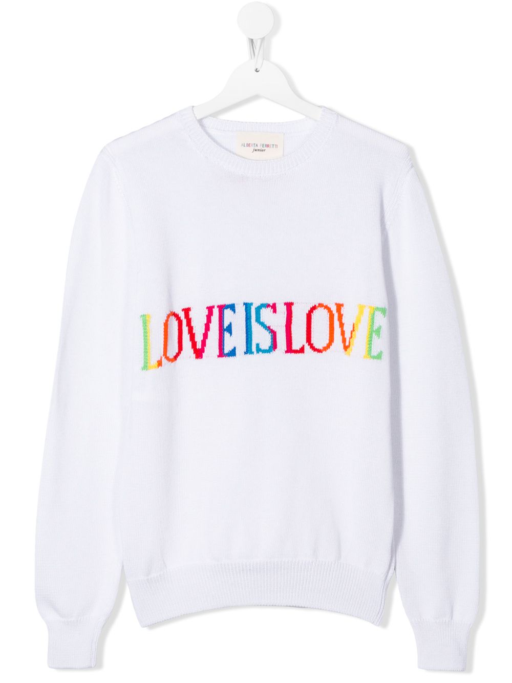 фото Alberta ferretti kids джемпер love is love