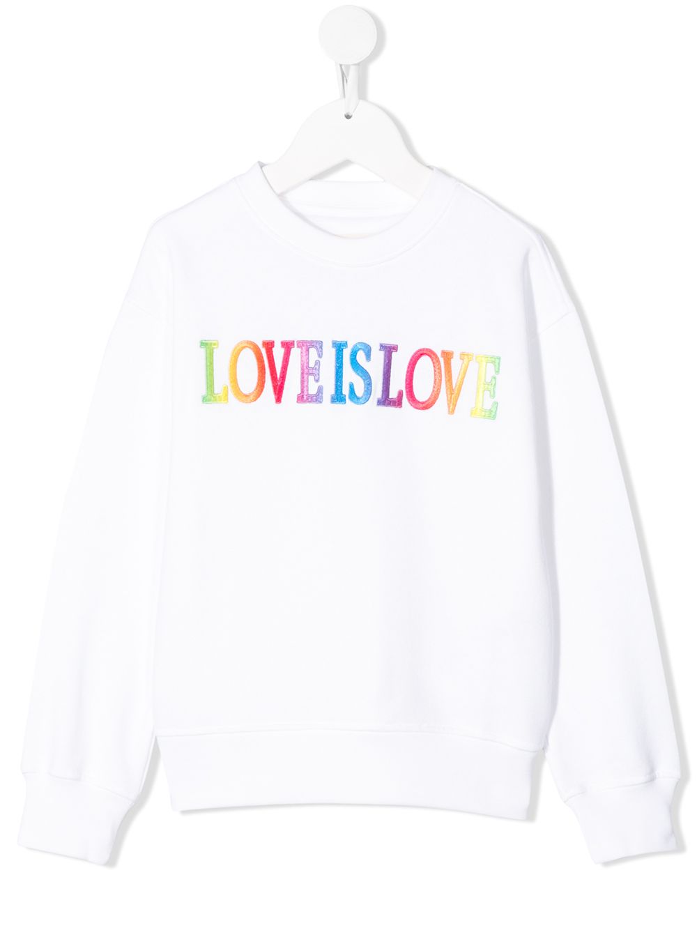 фото Alberta ferretti kids толстовка love is love