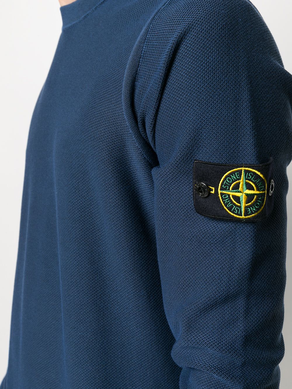 фото Stone island толстовка с вышитым логотипом