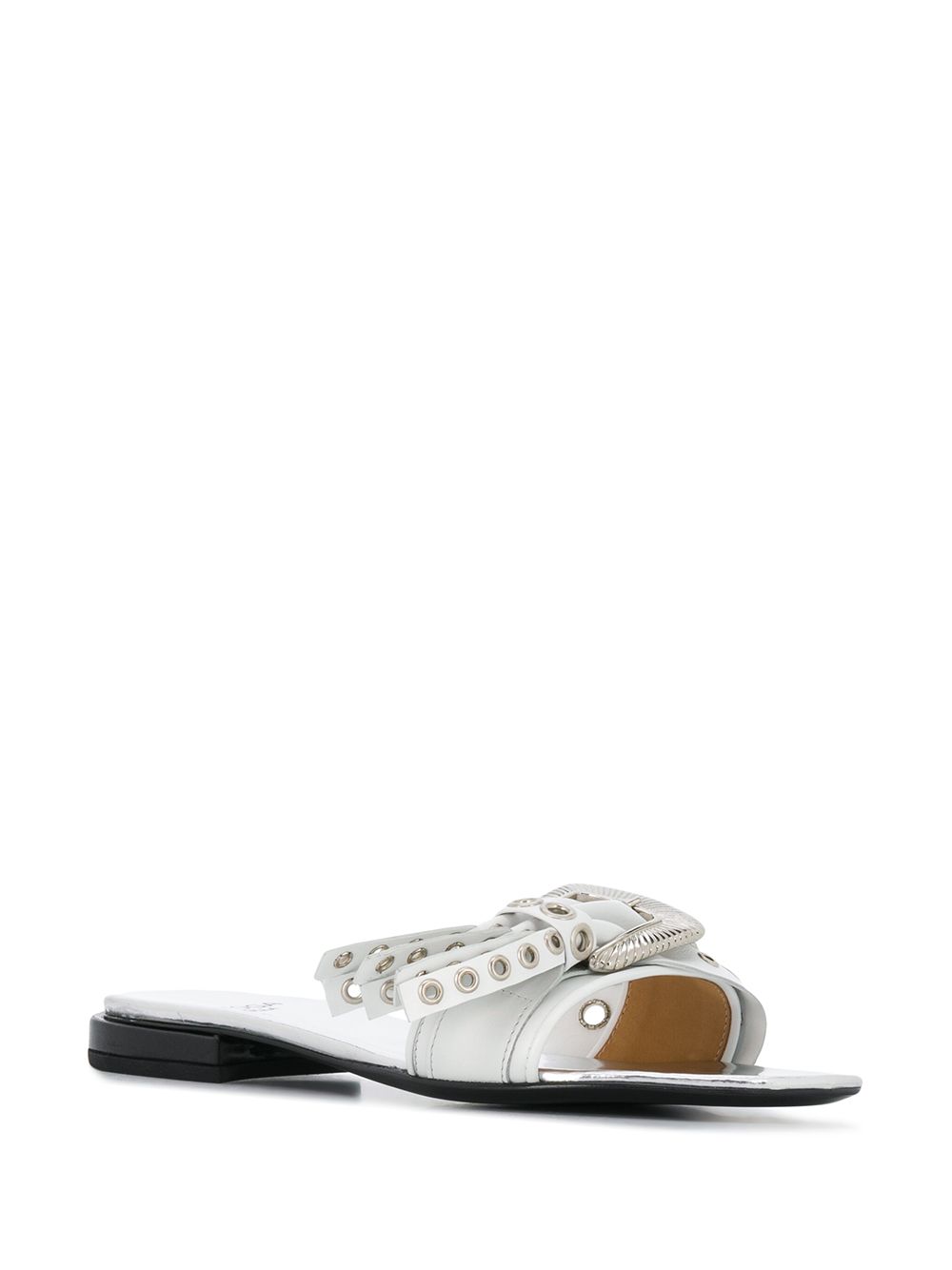 фото Toga pulla toga pulla aj1033 silver leather/fur/exotic skins->leather