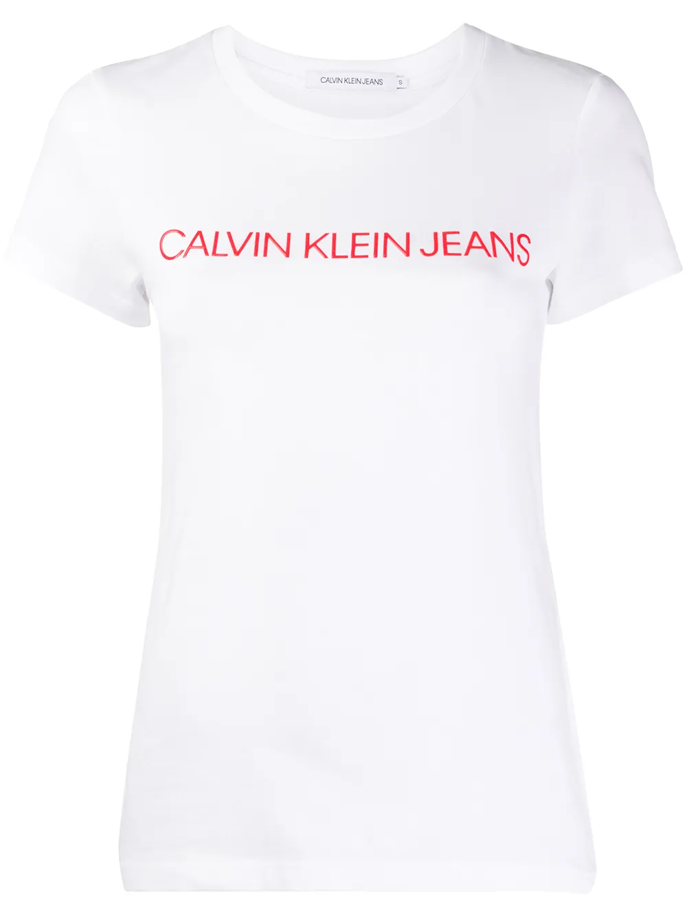 фото Calvin klein jeans футболка с логотипом