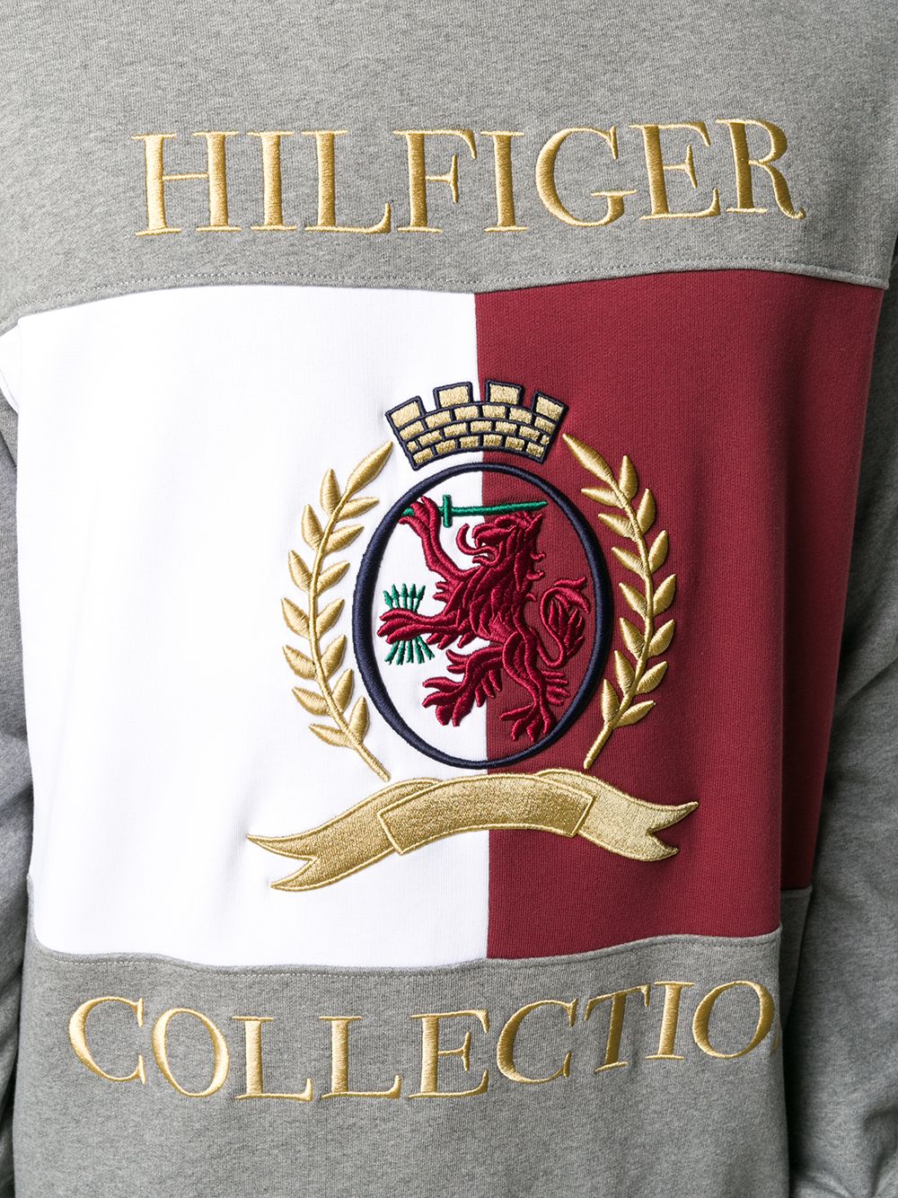 фото Hilfiger collection толстовка с вышивкой