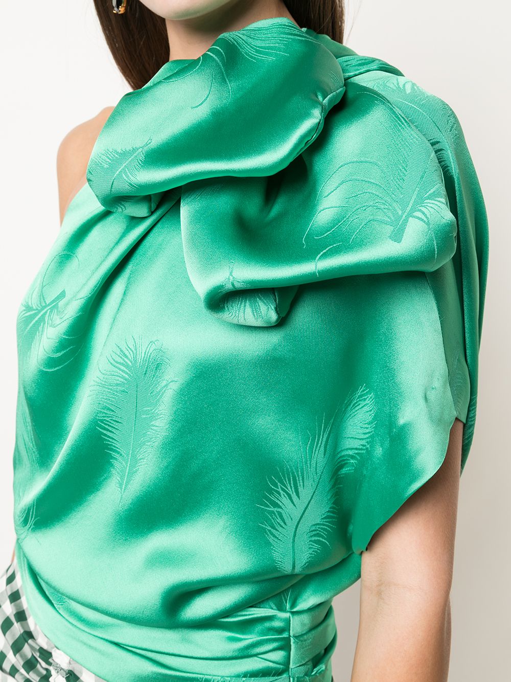 фото Hellessy блузка artemsia на одно плечо