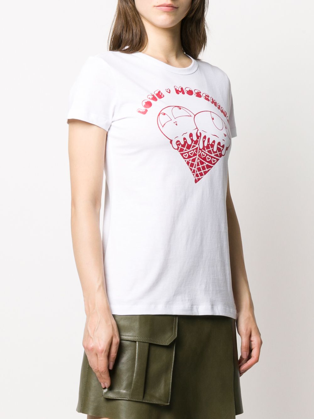фото Love moschino футболка с принтом