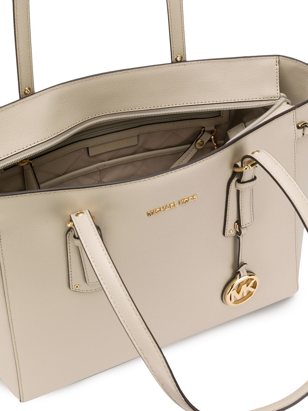 фото Michael michael kors сумка-тоут voyager зернистой фактуры