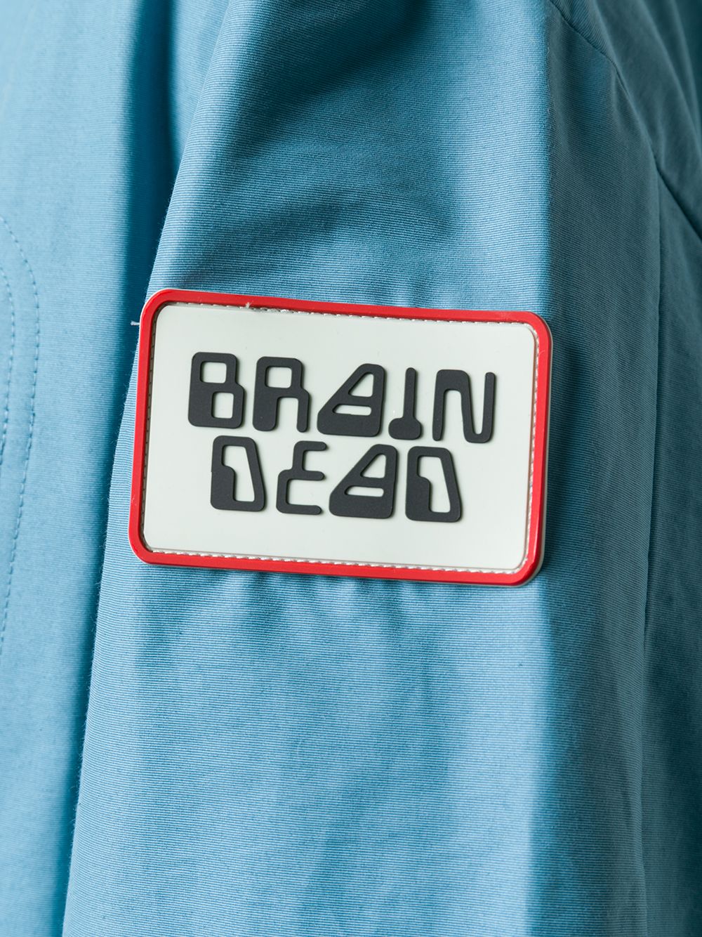 фото Brain dead пальто с логотипом