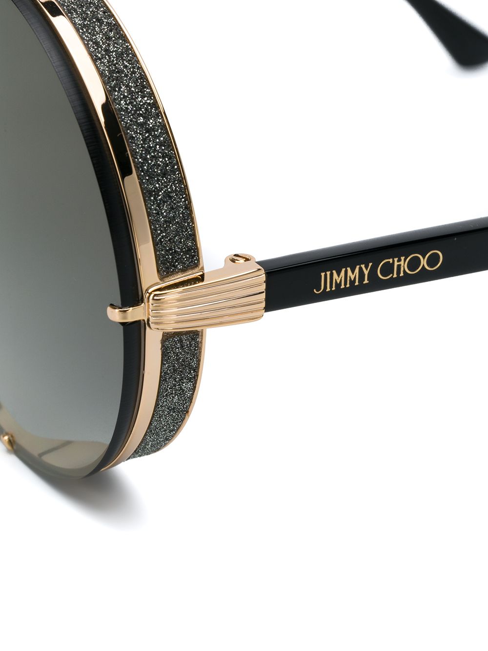 фото Jimmy choo eyewear солнцезащитные очки lilos в круглой оправе