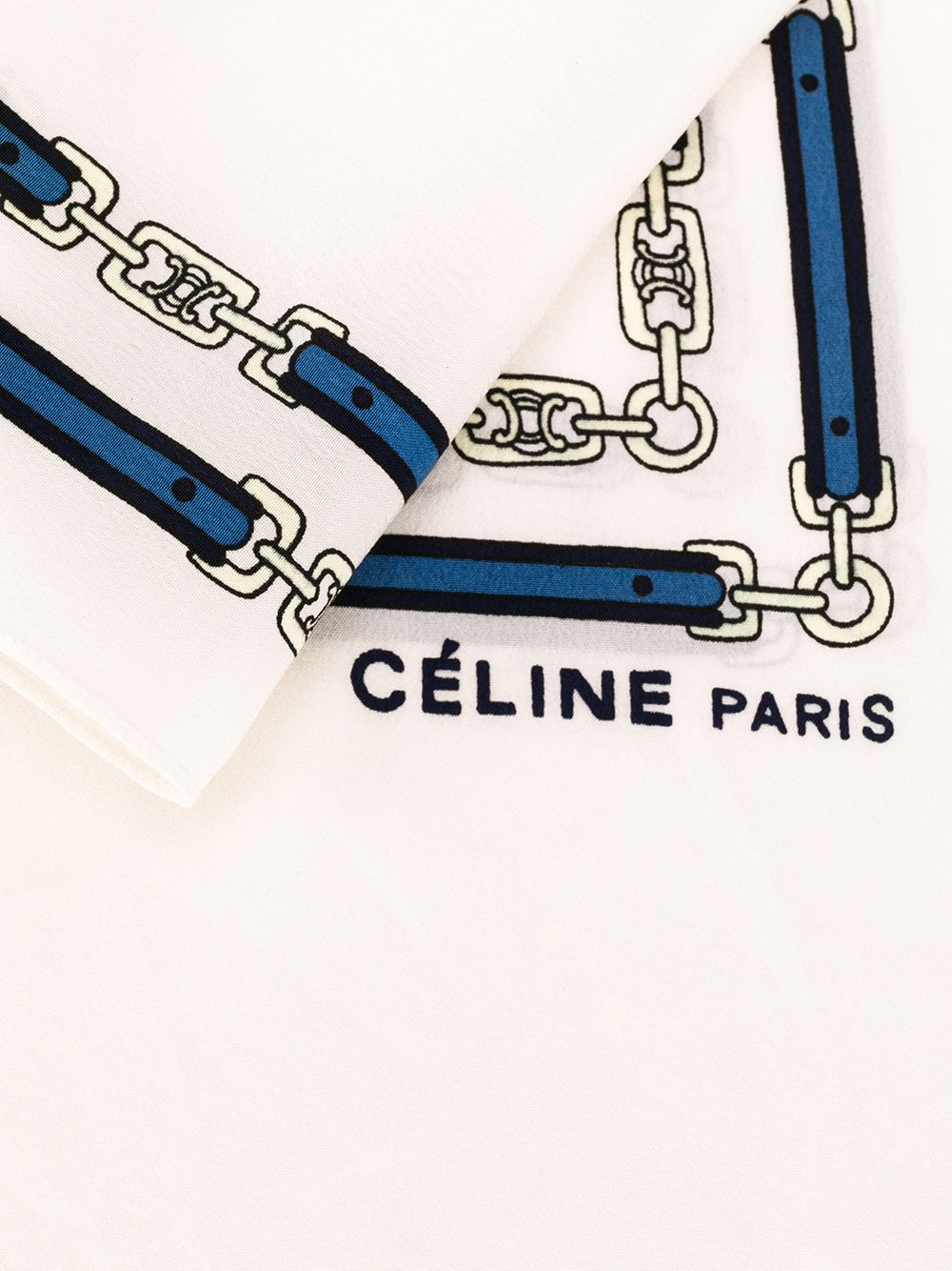 фото Céline pre-owned шарф celine 1980-х годов