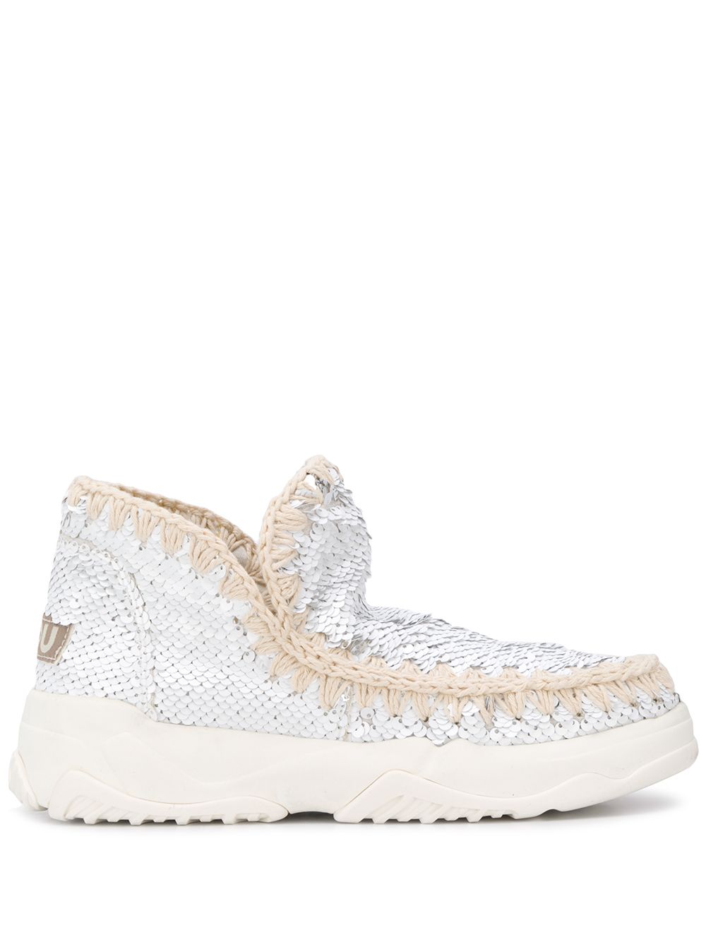 фото Mou eskimo sequinned ankle boots