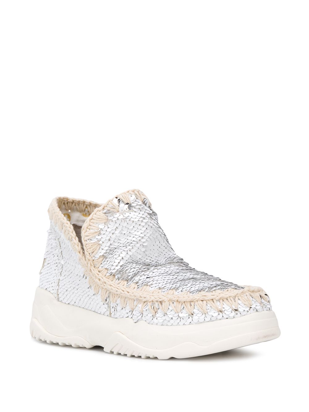 фото Mou eskimo sequinned ankle boots