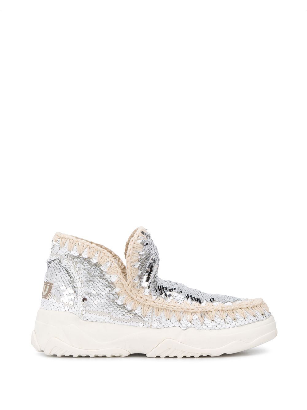 фото Mou eskimo sequinned ankle boots