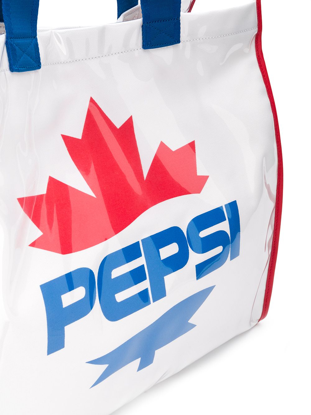 фото Dsquared2 сумка-тоут с логотипом из коллаборации с pepsi