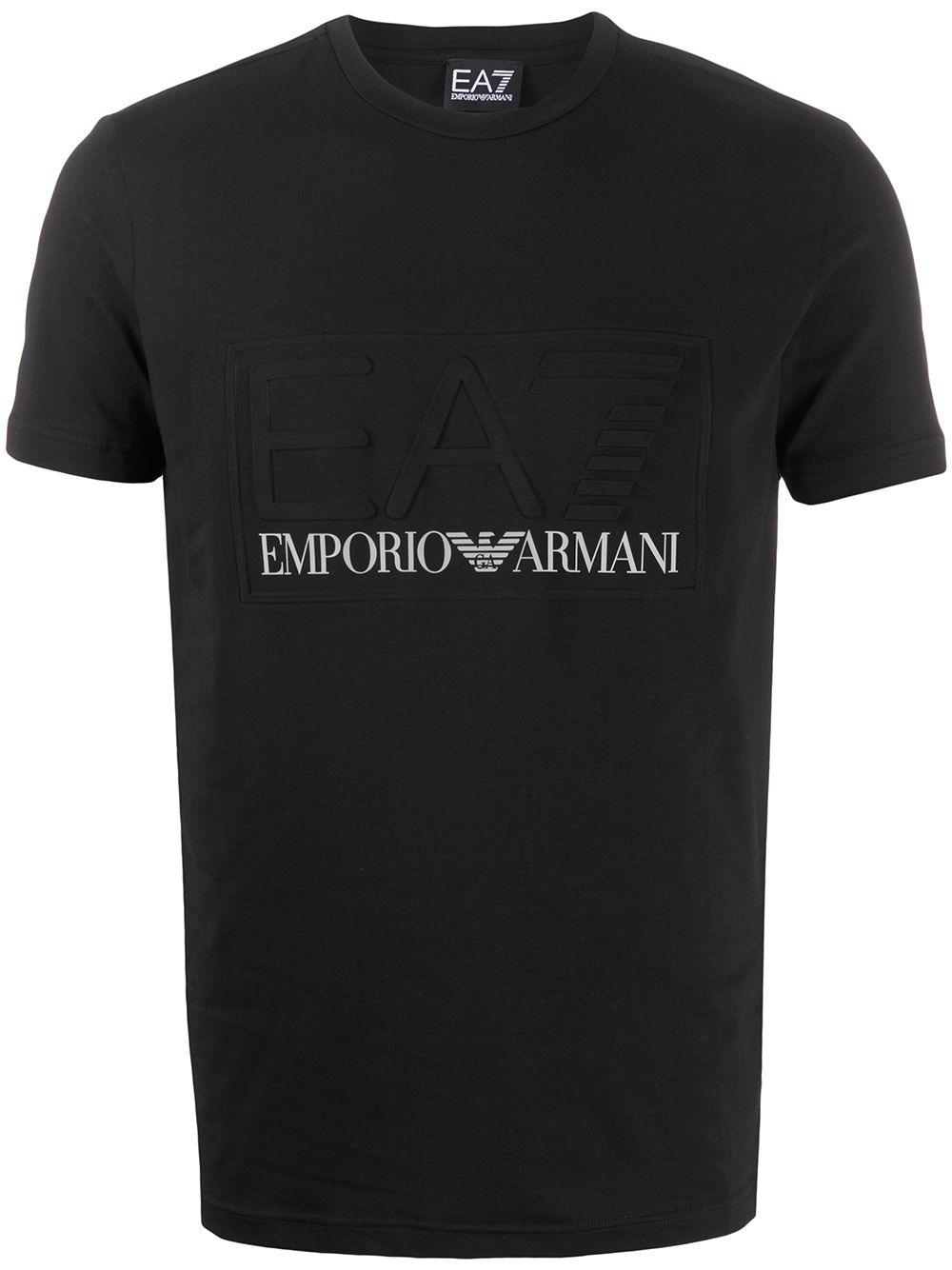 фото Ea7 emporio armani футболка с тисненым логотипом