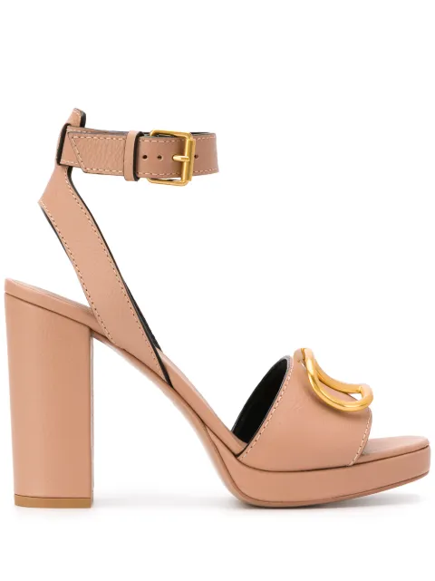 valentino style block heels