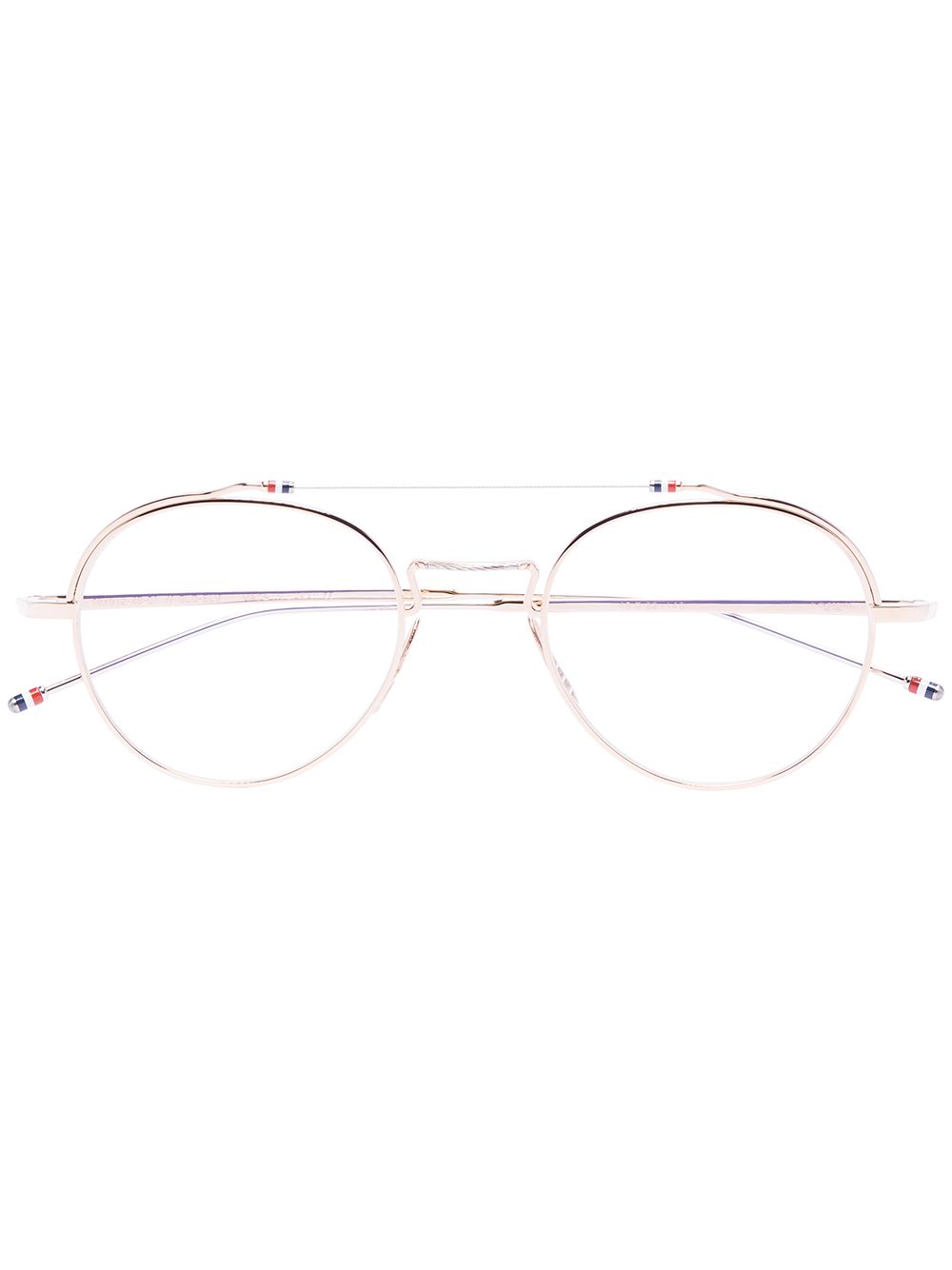 фото Thom browne eyewear очки в круглой оправе