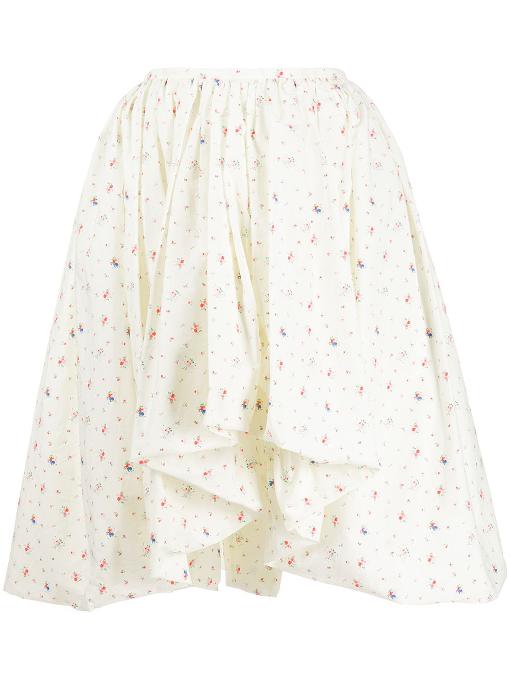 фото Molly goddard расклешенная юбка с цветочным принтом