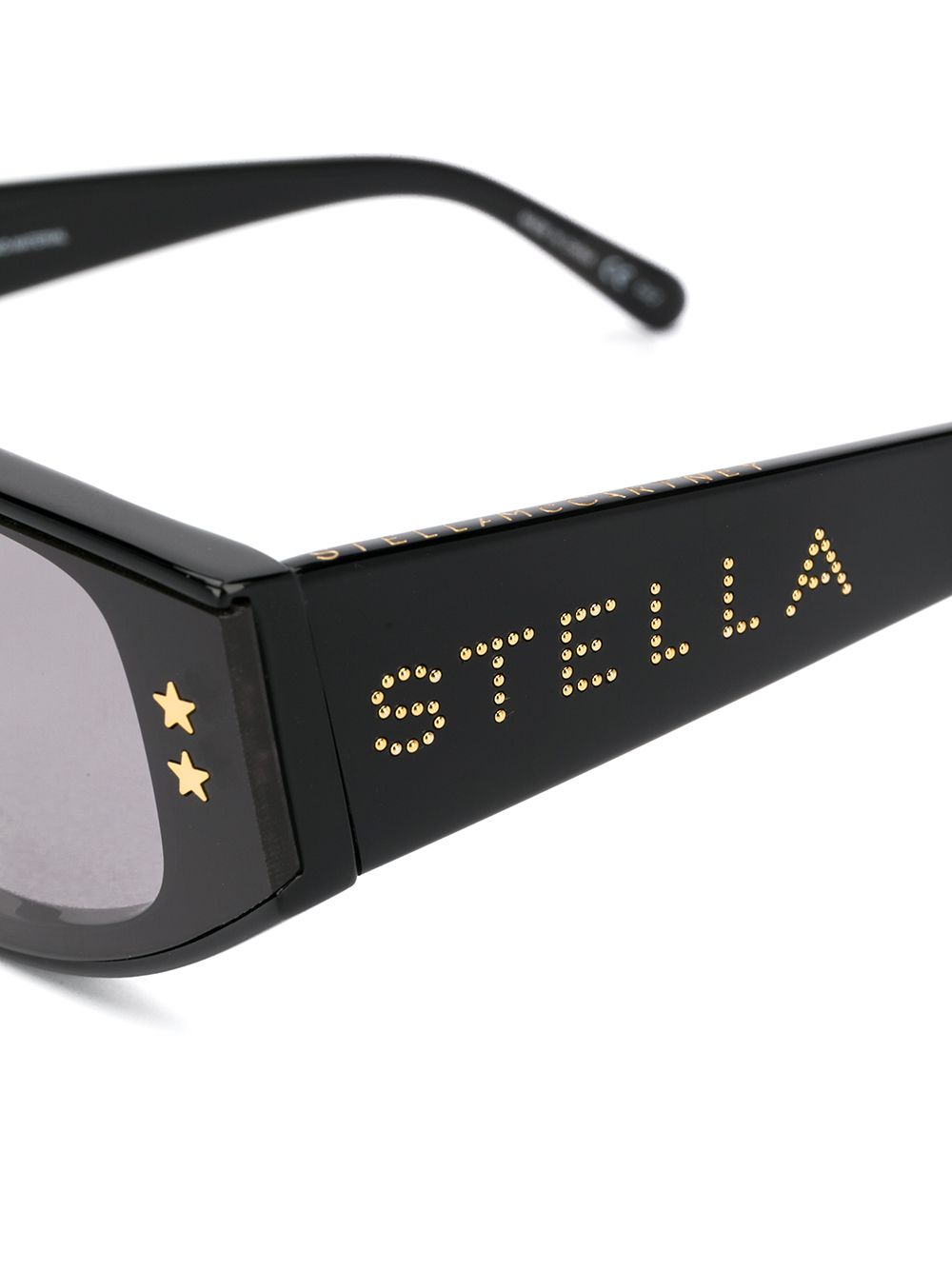 фото Stella mccartney eyewear солнцезащитные очки в прямоугольной оправе