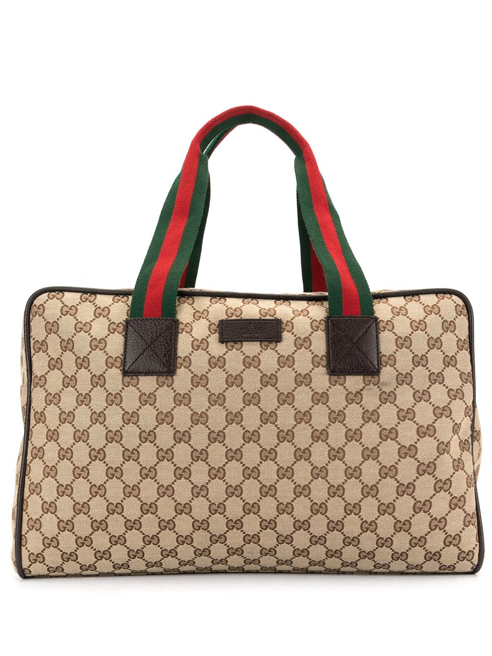 фото Gucci pre-owned сумка shelly с узором gg supreme