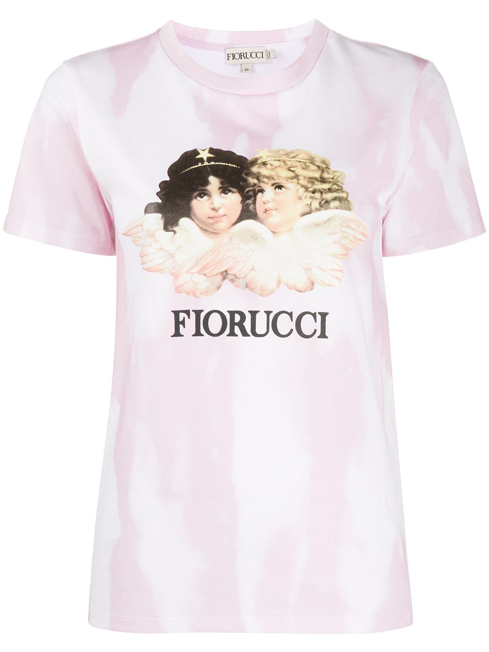 фото Fiorucci футболка angels с принтом тай-дай