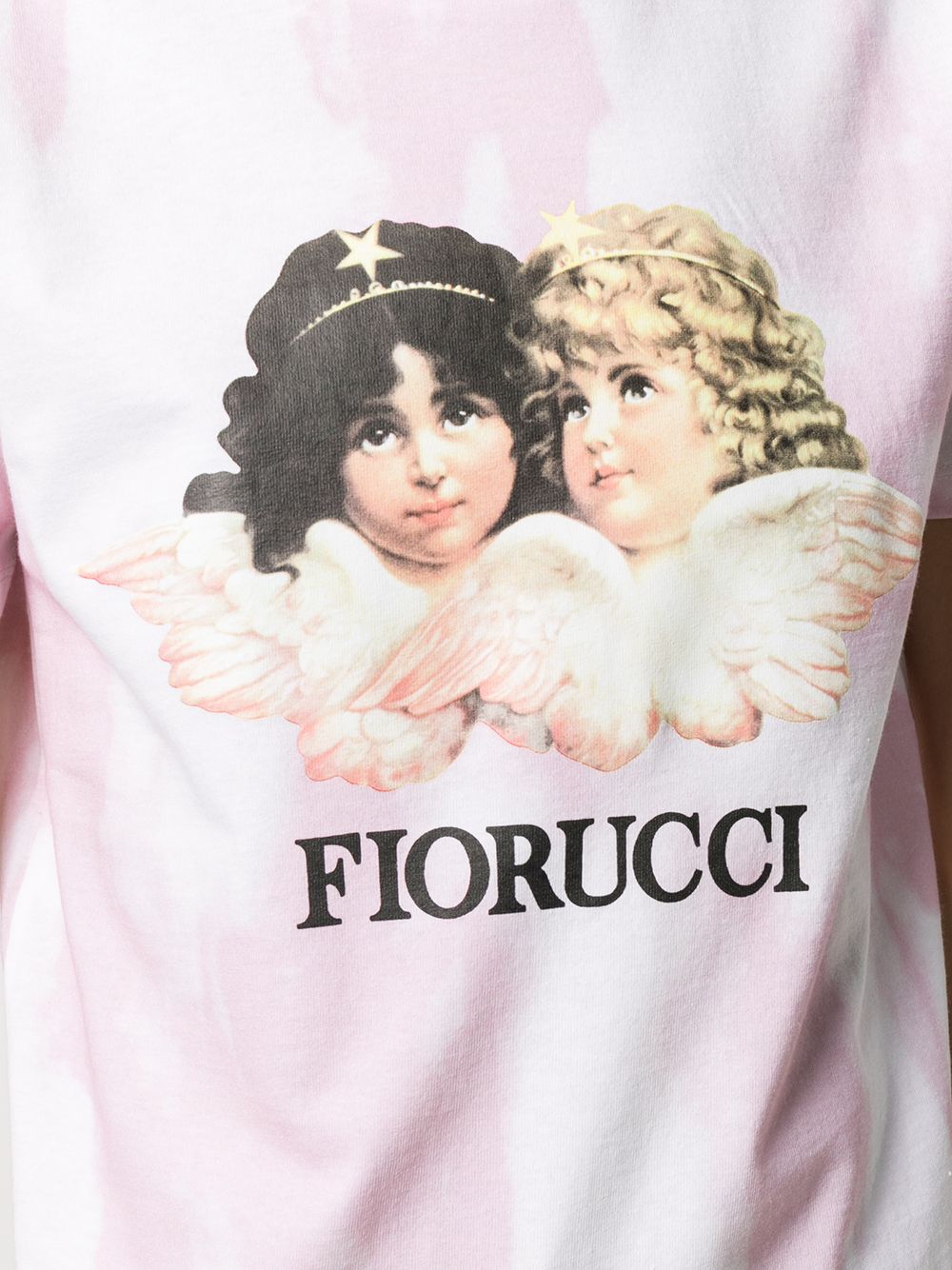 фото Fiorucci футболка angels с принтом тай-дай