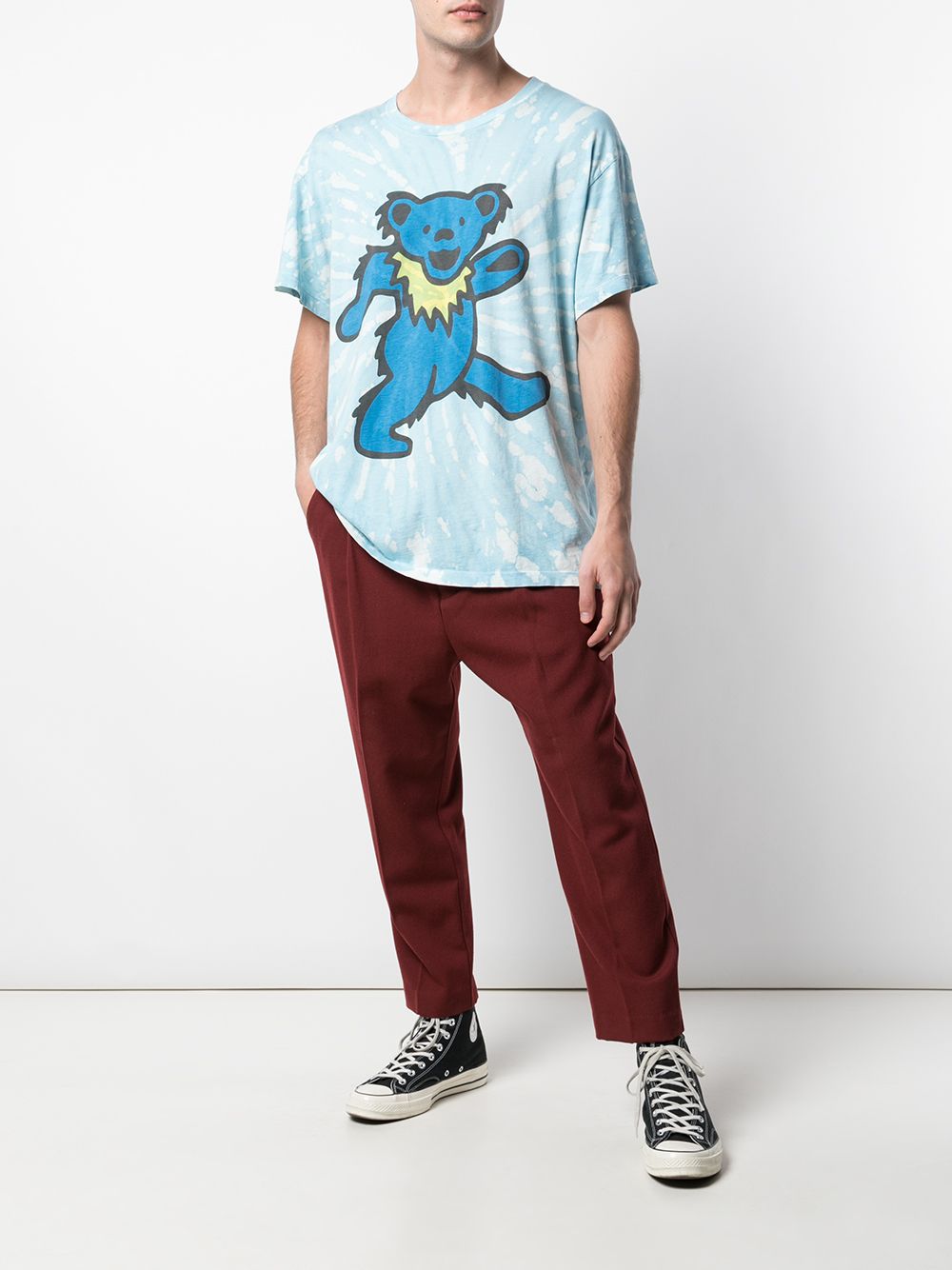 фото Amiri футболка grateful dead bear