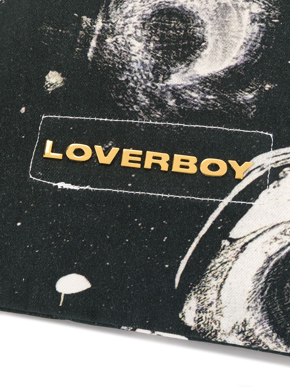 фото Charles jeffrey loverboy сумка-тоут с принтом и логотипом