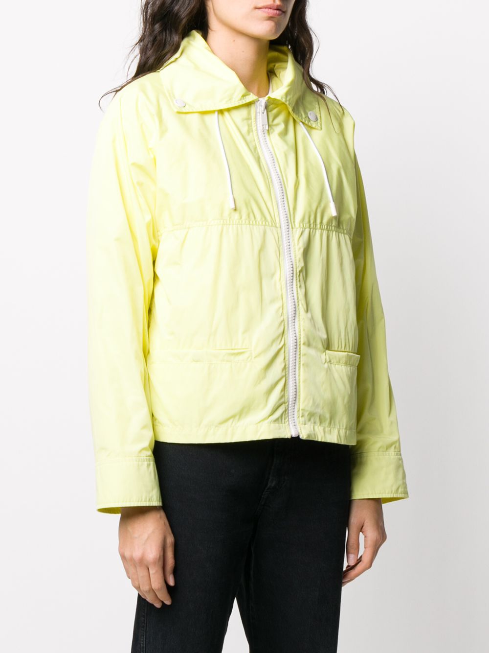 фото Yves salomon army непромокаемая куртка со съемным жилетом