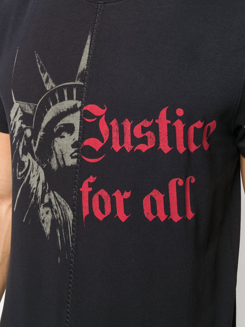 фото John varvatos футболка justice for all с круглым вырезом