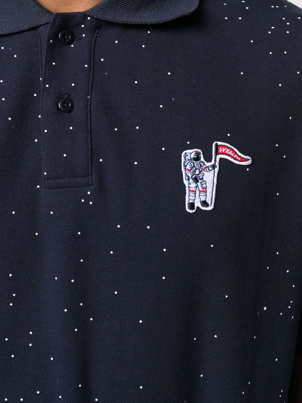 фото Billionaire boys club рубашка-поло deep space