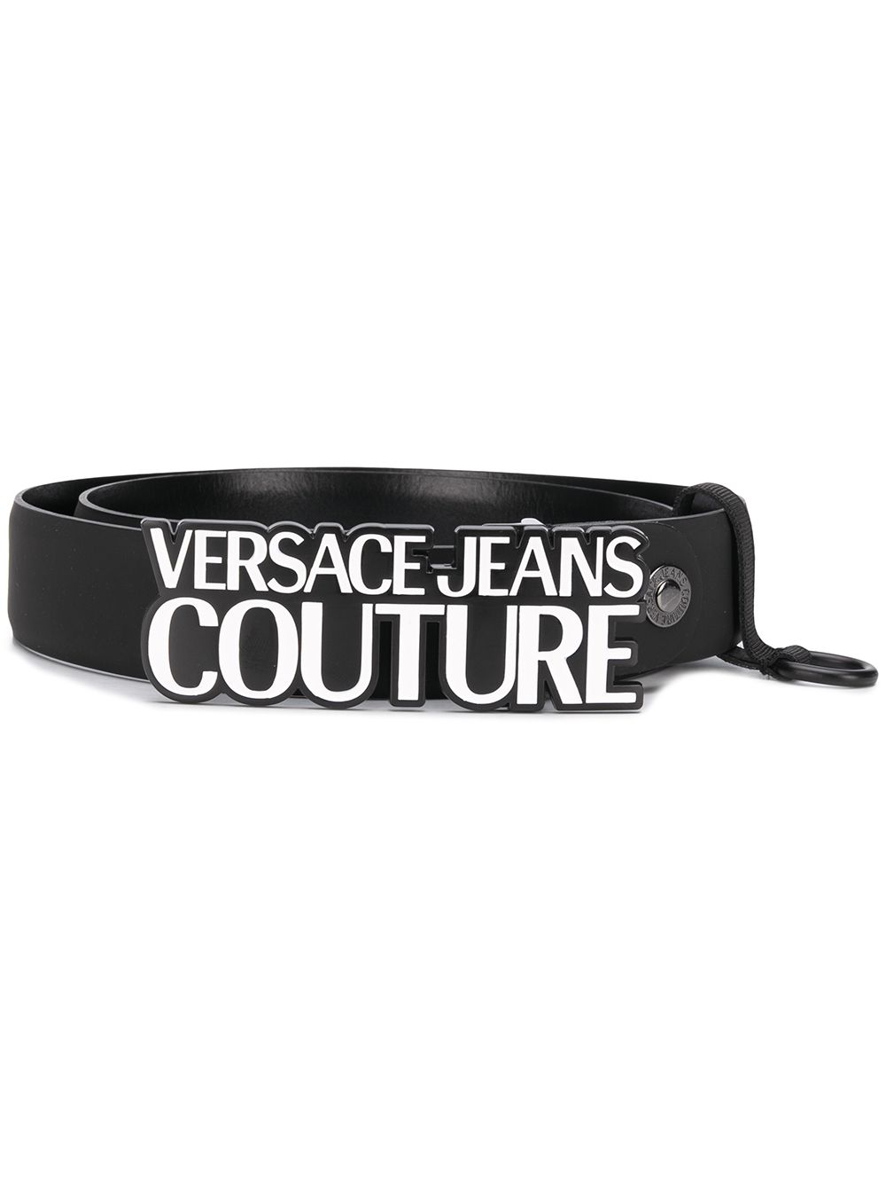 фото Versace jeans couture ремень с пряжкой-логотипом